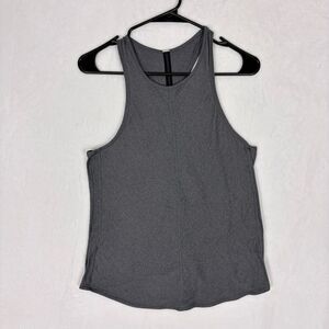 Lululemon Women's Striped Grey Racerback Tank Top